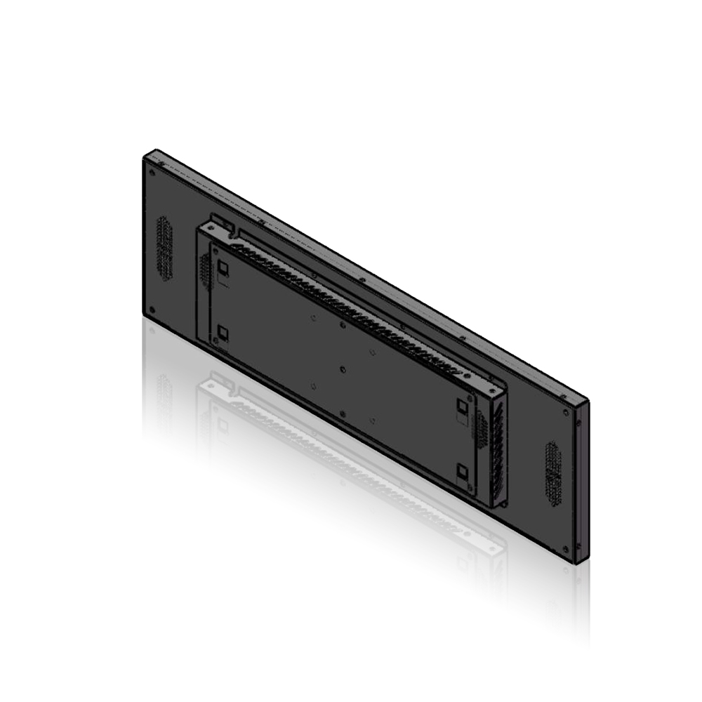 28.6寸 工业级宽温 LCD条形广告屏4K超清条形屏广告机 车间/仓储环境专用