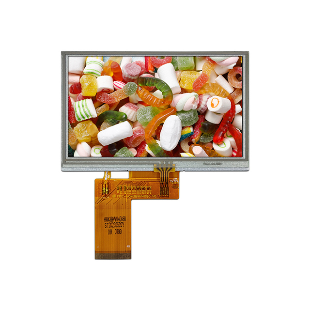 4.3英寸电阻触摸LCD屏幕800×480 RGB接口TFT LCD组件