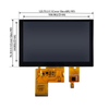 5英寸电容触摸LCD屏幕800×480 RGB接口TFT-LCD LCD LCD模块组件