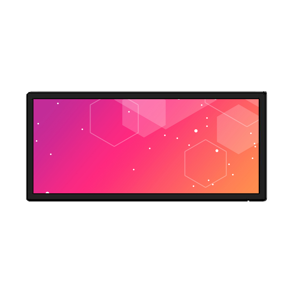 34寸 LCD条形广告屏 支持OEM定制 4K超清条形屏广告机