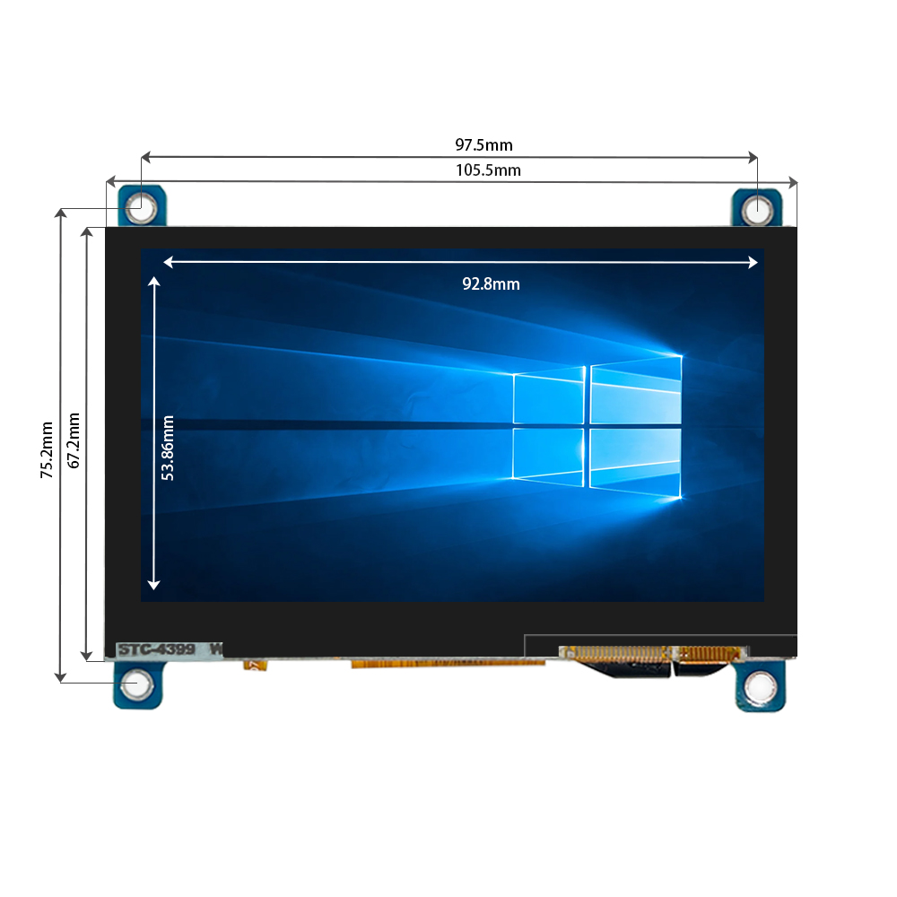 LCD 触摸显示器 4.3英寸
